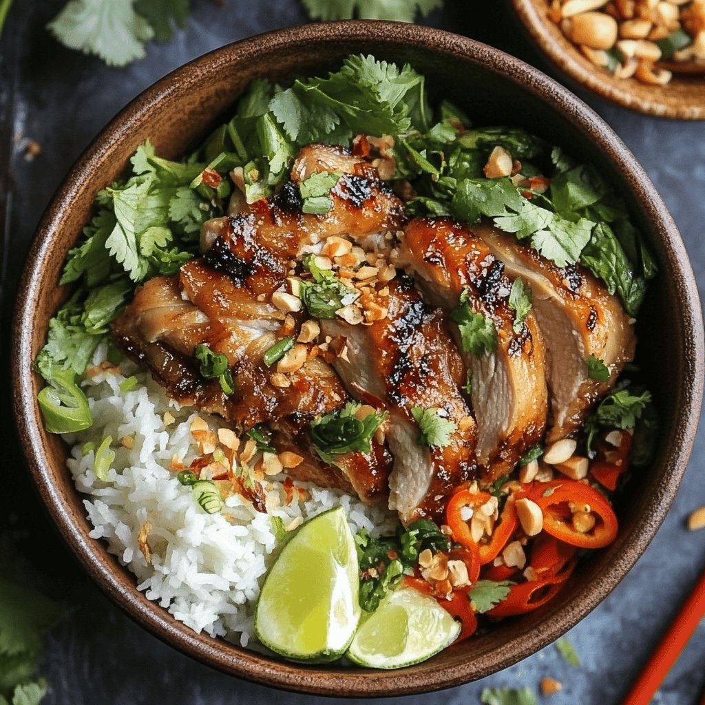 Receta de Pollo vietnamita