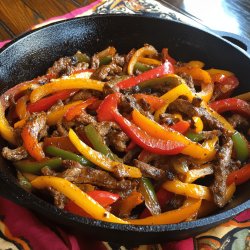 Receta de Fajitas de Res a la Mexicana