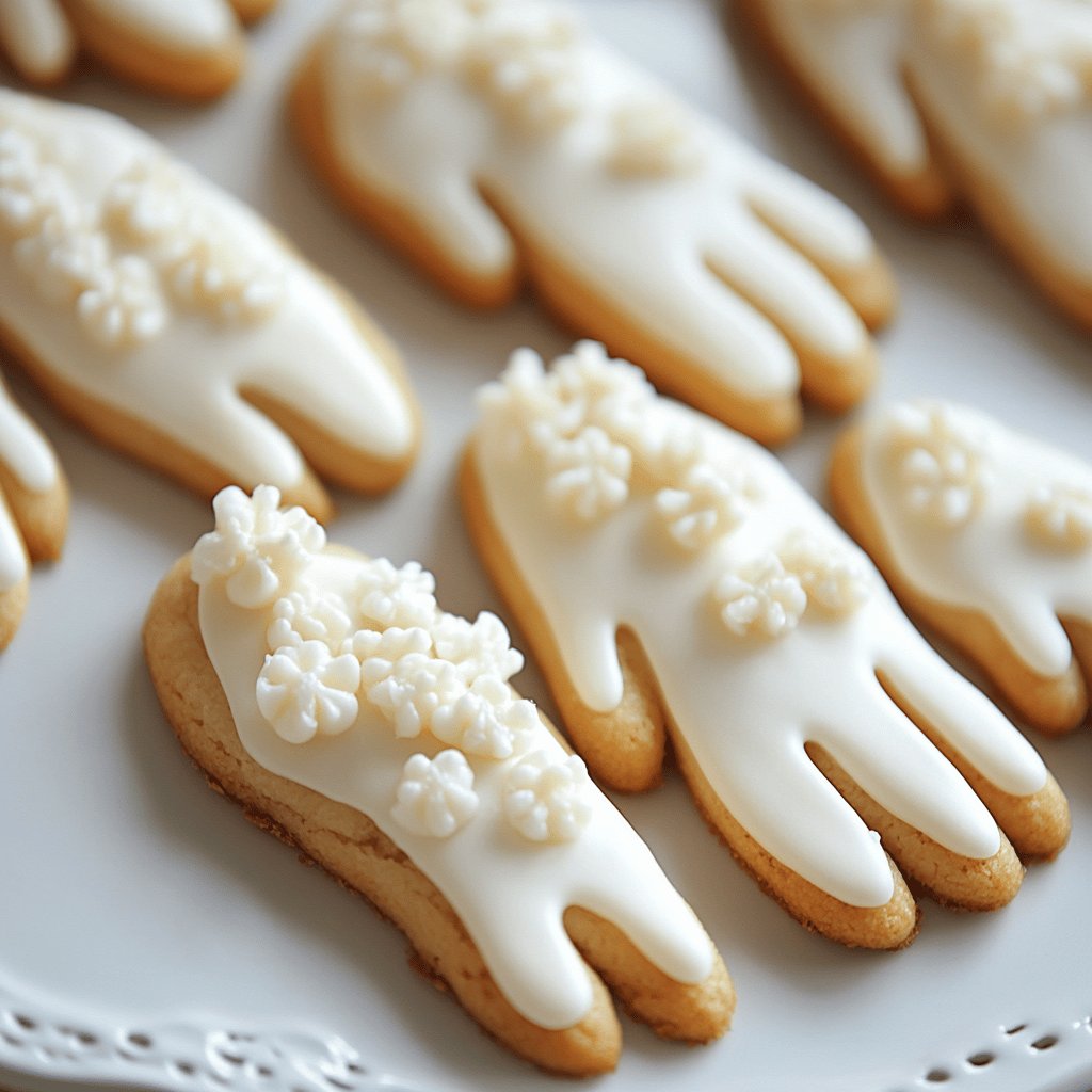 Receta de Galletas dedos de novia