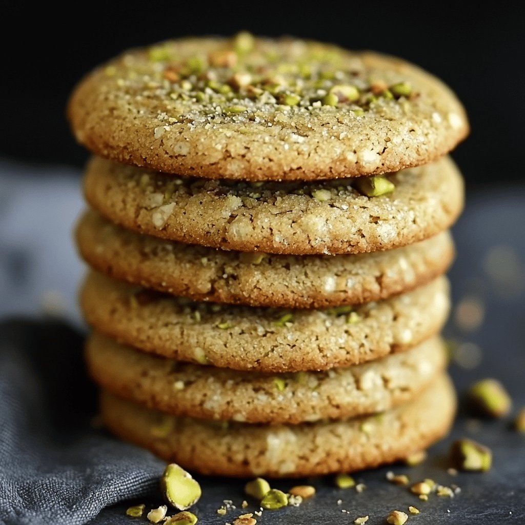 Galletas de pistacho