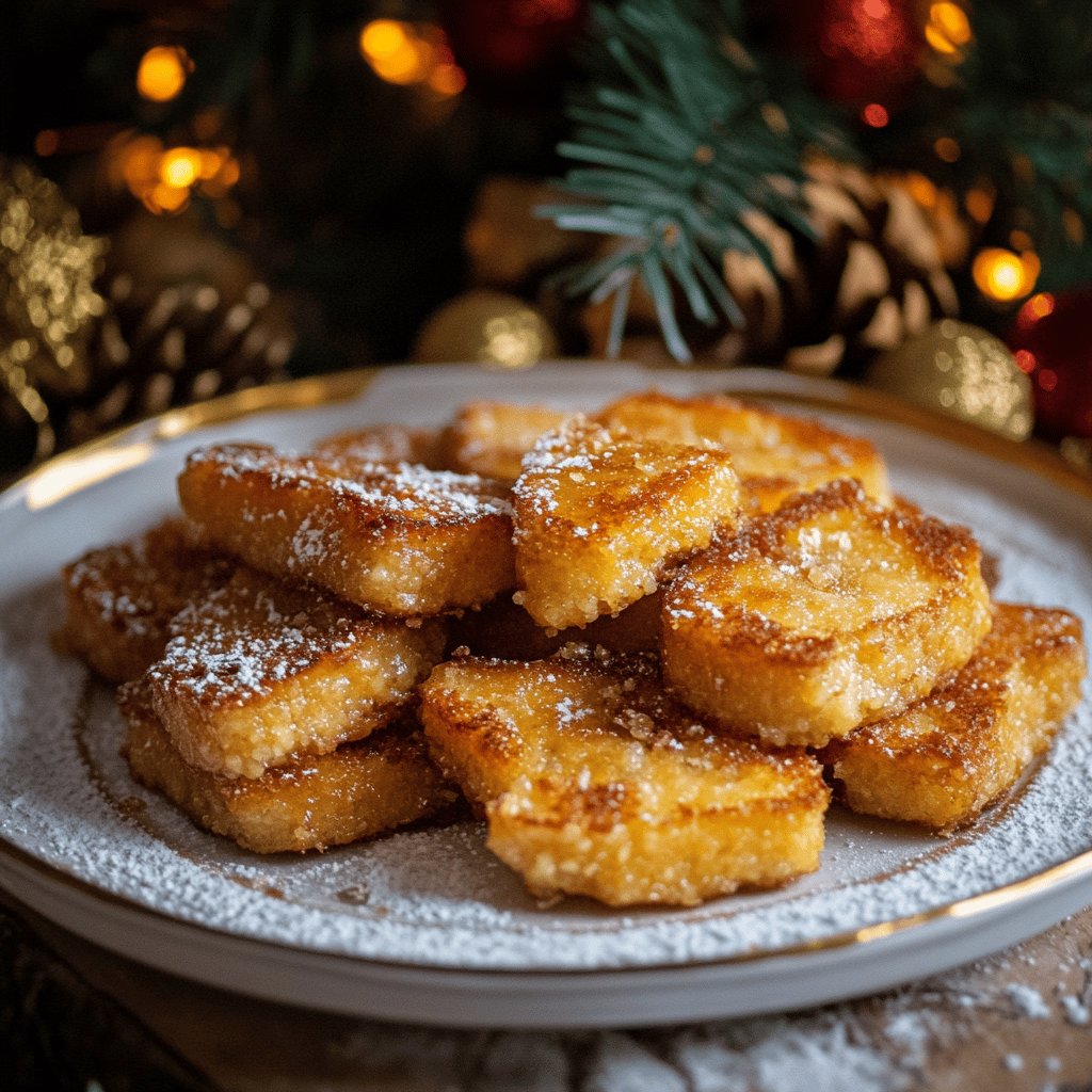 Receta de Torrijas de Navidad