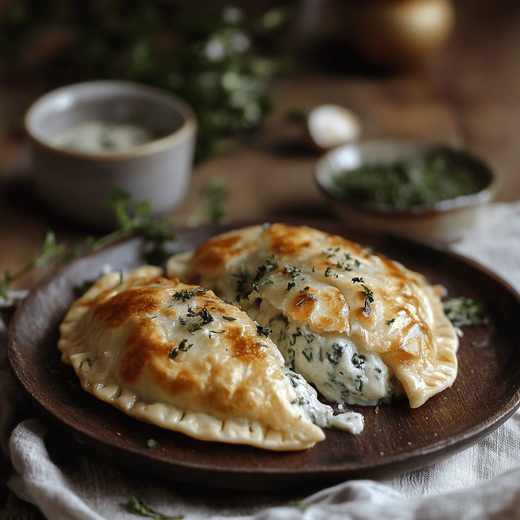 Empanadas de roquefort