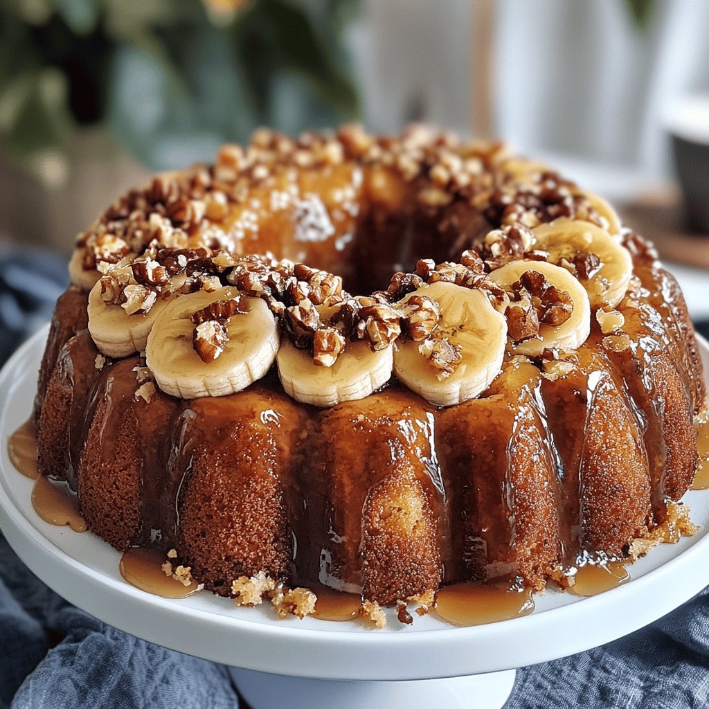 Bolo de Banana com Aveia