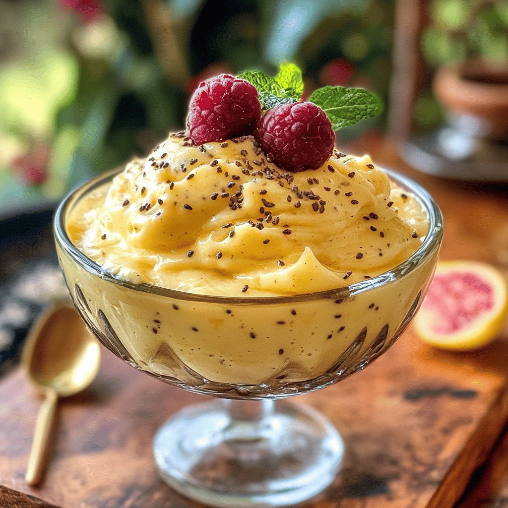 Deliciosa Mousse de Maracujá