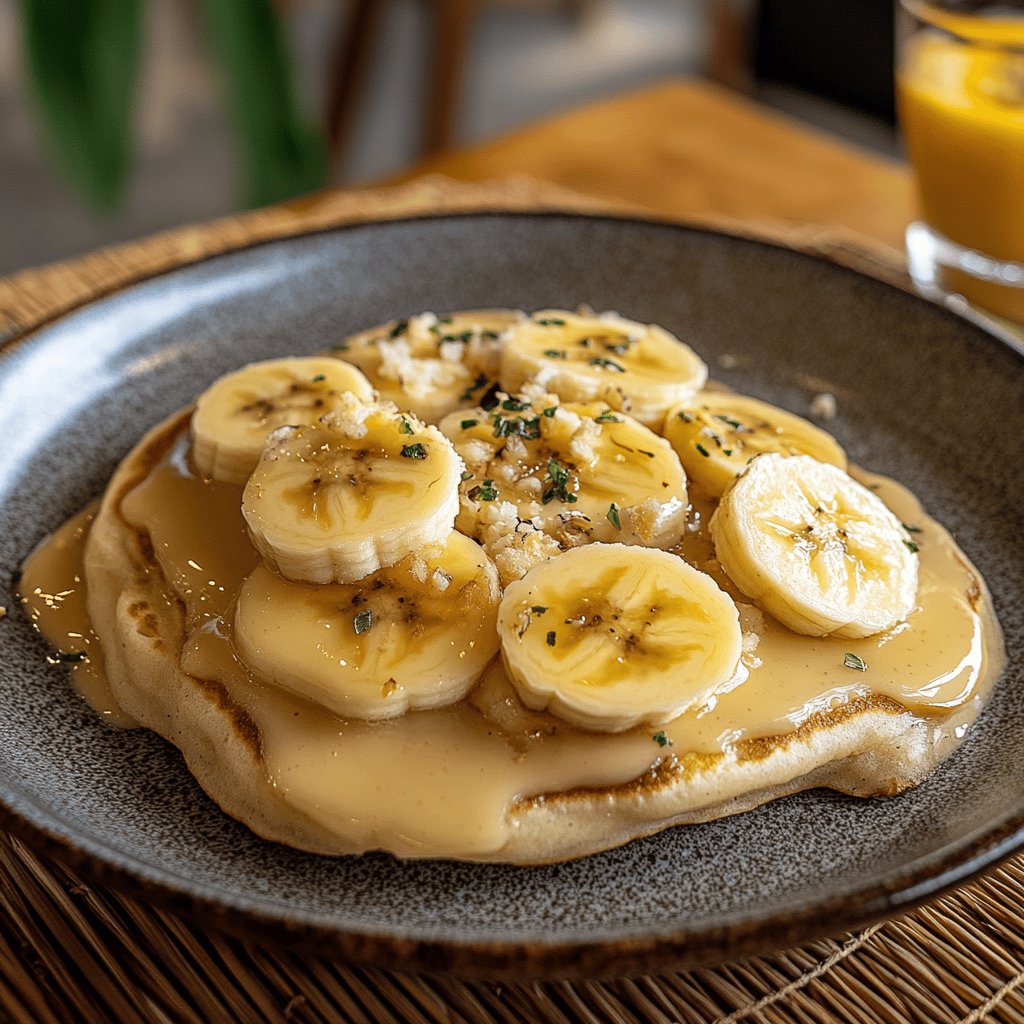 Panqueca de Banana Saudável