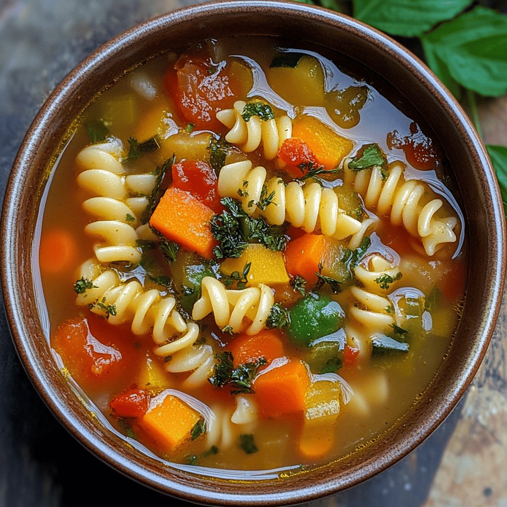 Sopa de Legumes com Macarrão