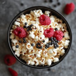 Pipoca Gourmet com Leite em Pó