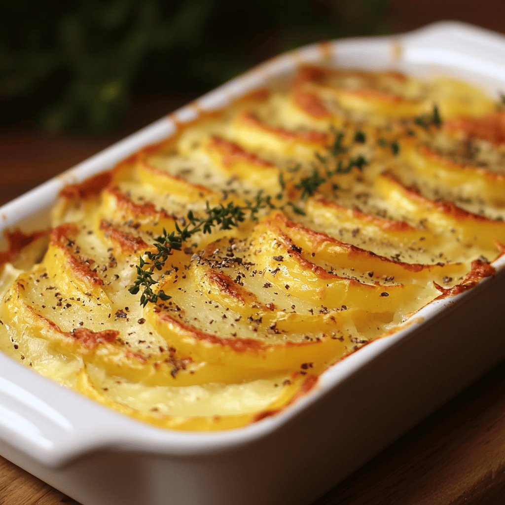 Batata Gratinada Simples