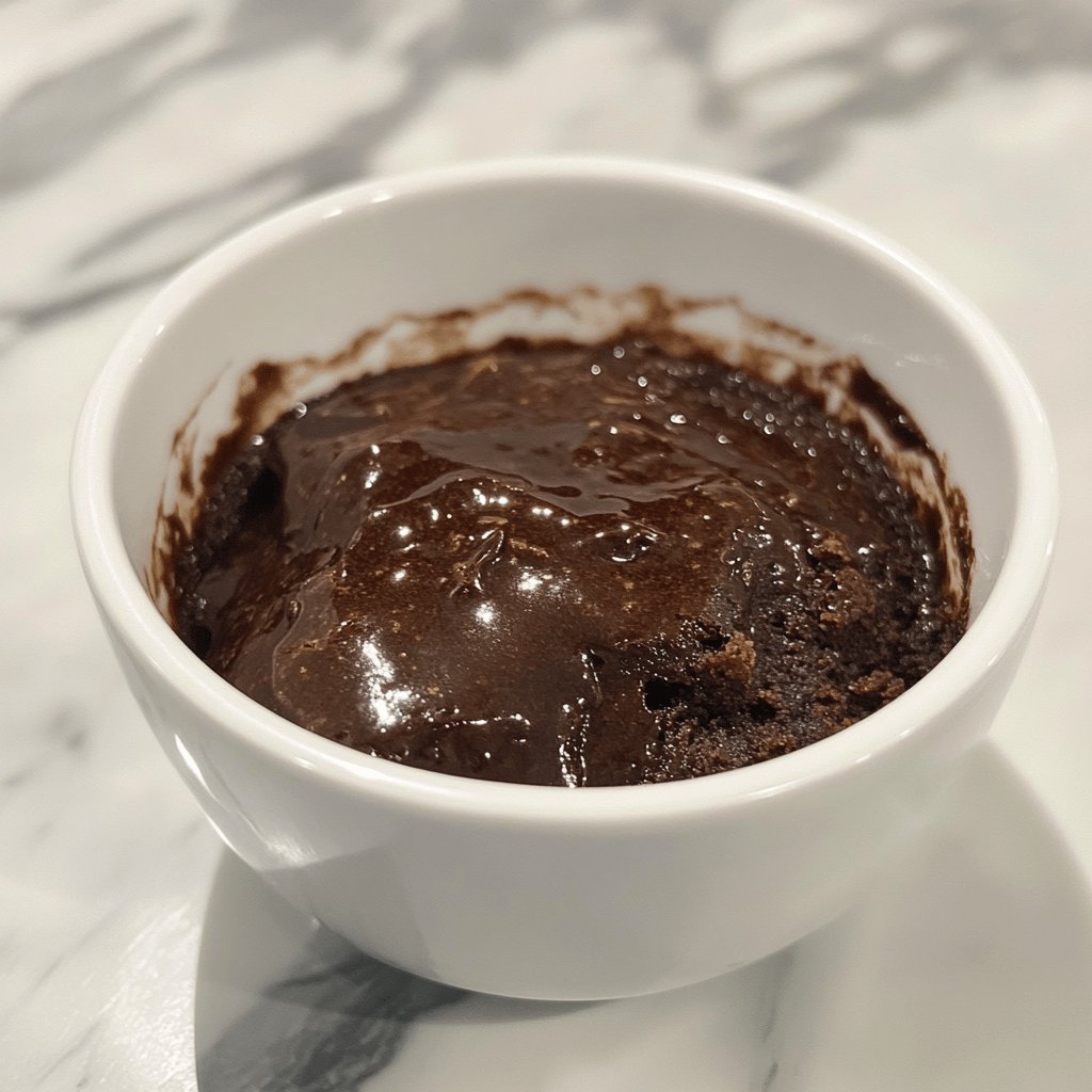 Brownie de Microondas Rápido