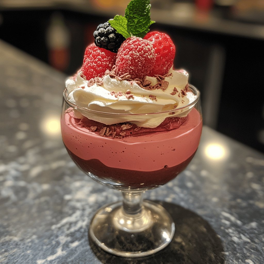 Mousse Fácil de Chocolate