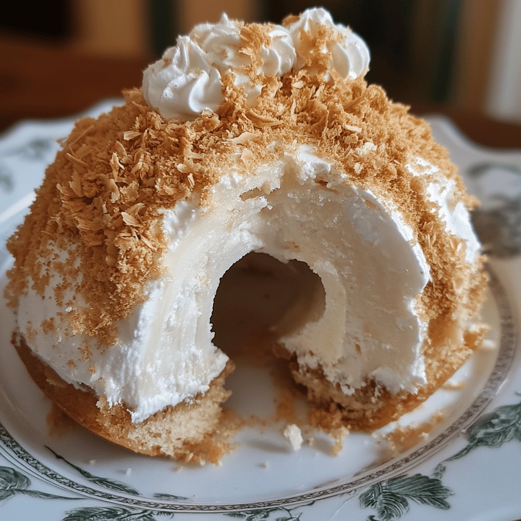 Bolo de Coco Gelado