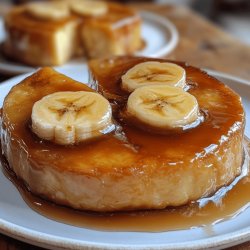 Bolo de Banana Caramelizada