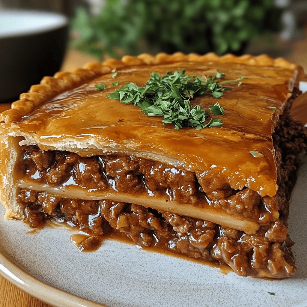 Torta Fácil de Carne Moída