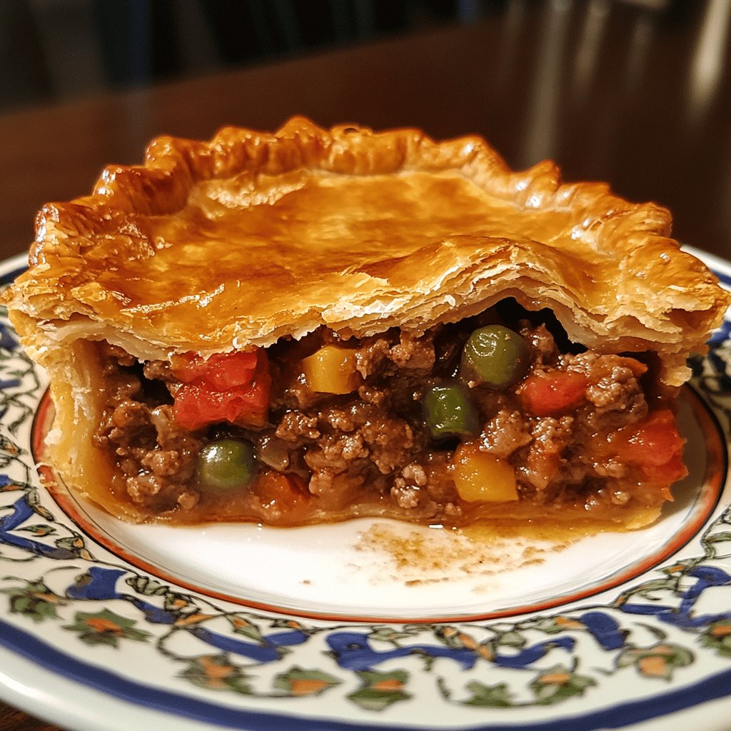 Torta Fácil de Carne Moída