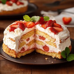 Deliciosa Torta de Morango