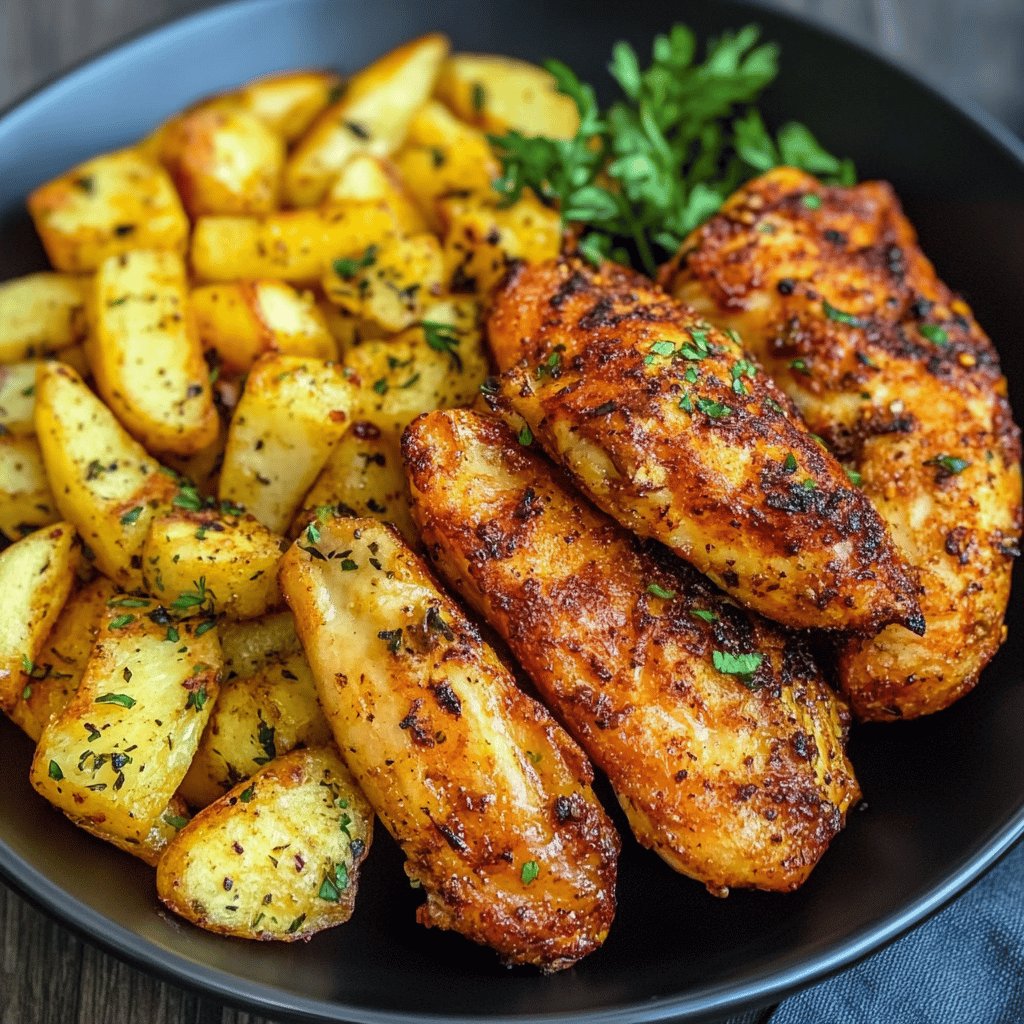 Peito de Frango na Air Fryer