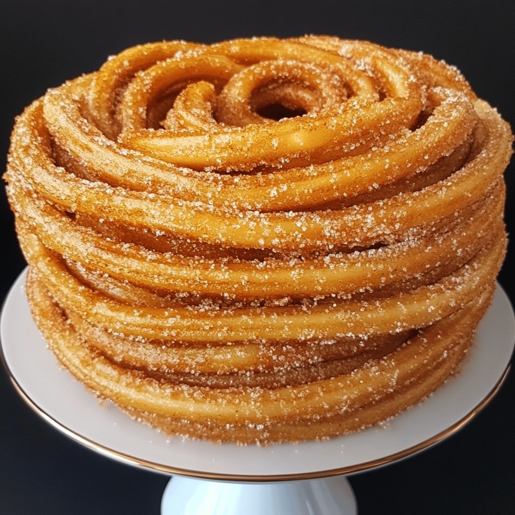 Bolo de Churros Invertido