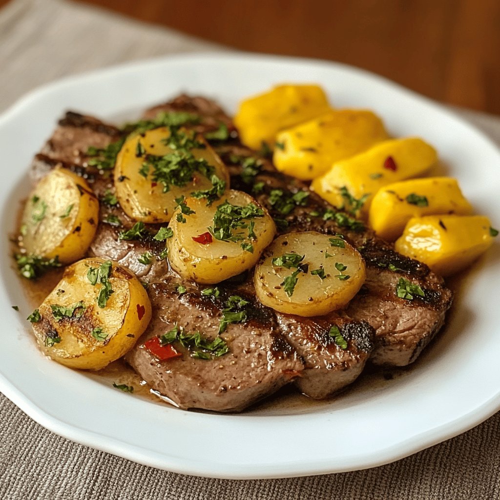 Bife de Panela de Pressão Suculento