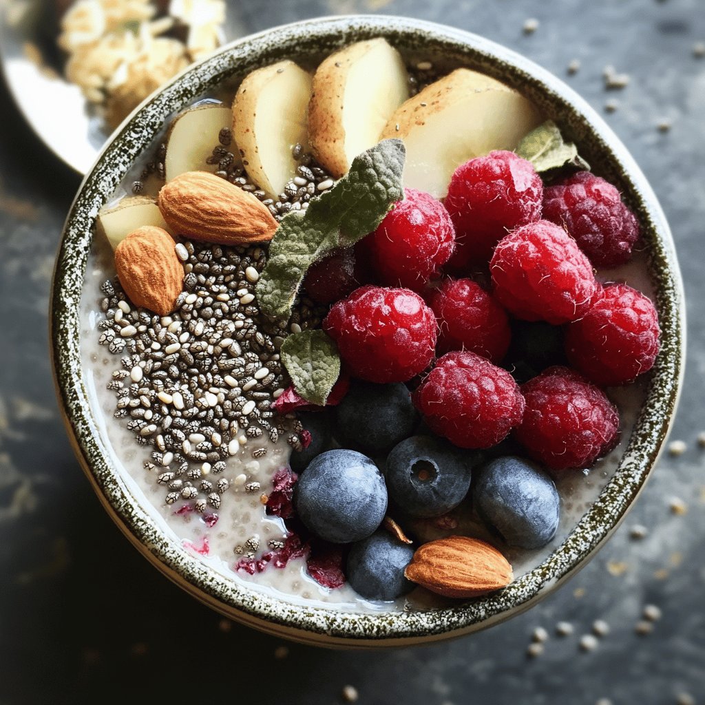 Pudim de Chia Cremoso