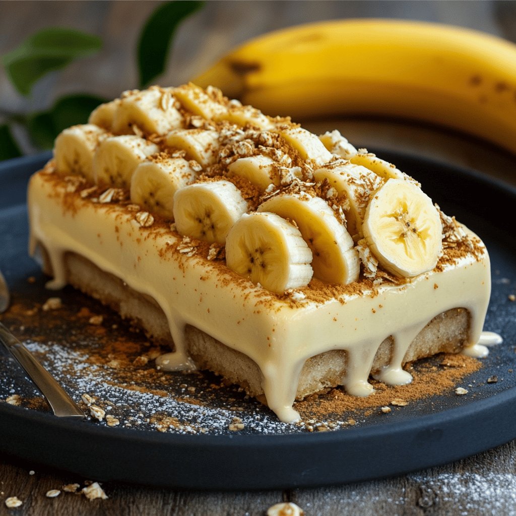 Bolo Fitness de Banana e Aveia