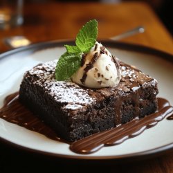 Brownie de Chocolate em Pó