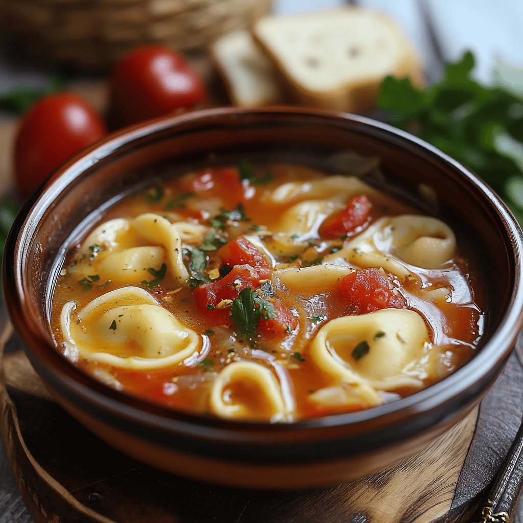 Sopa de Capeletti Tradicional