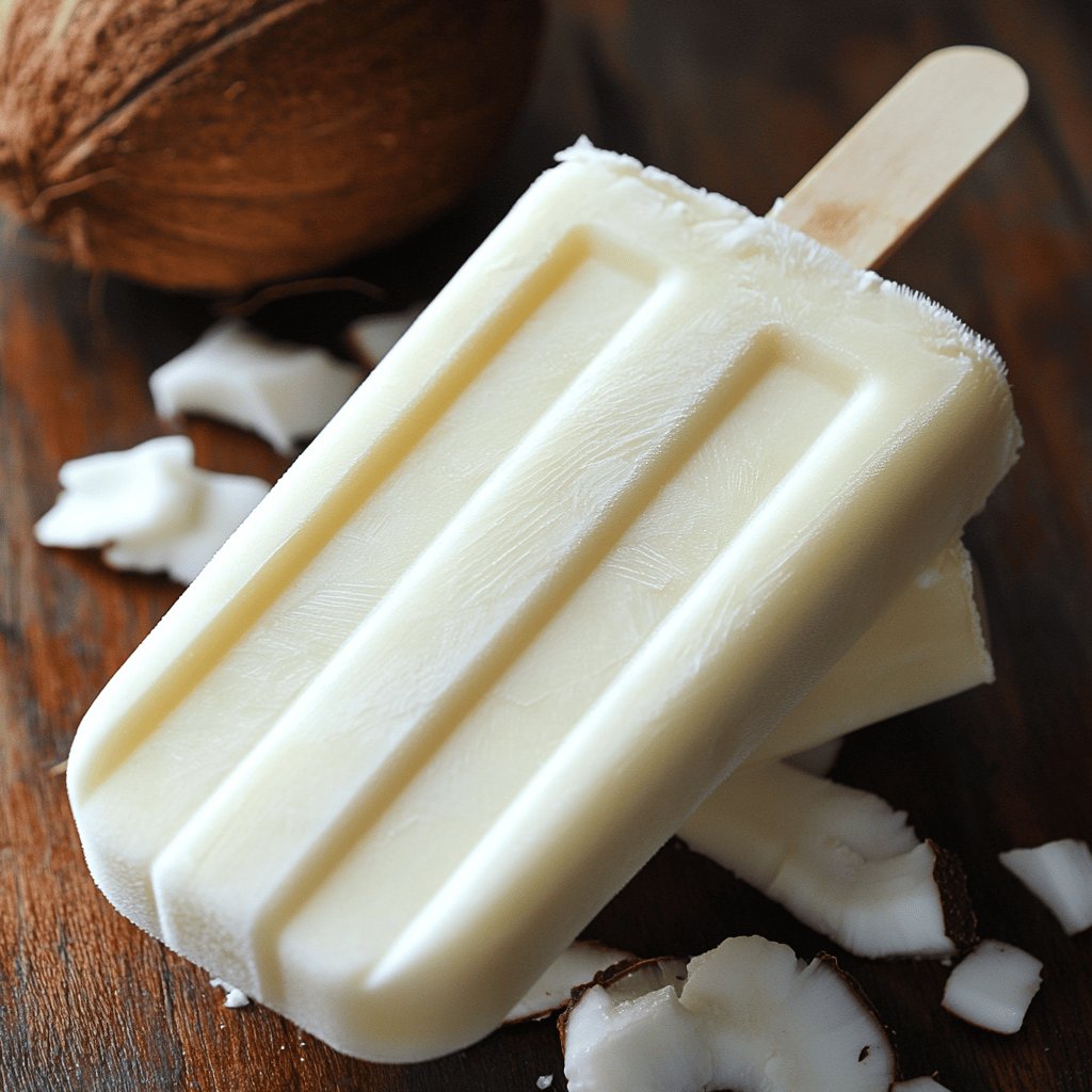 Geladinho de Coco Cremoso