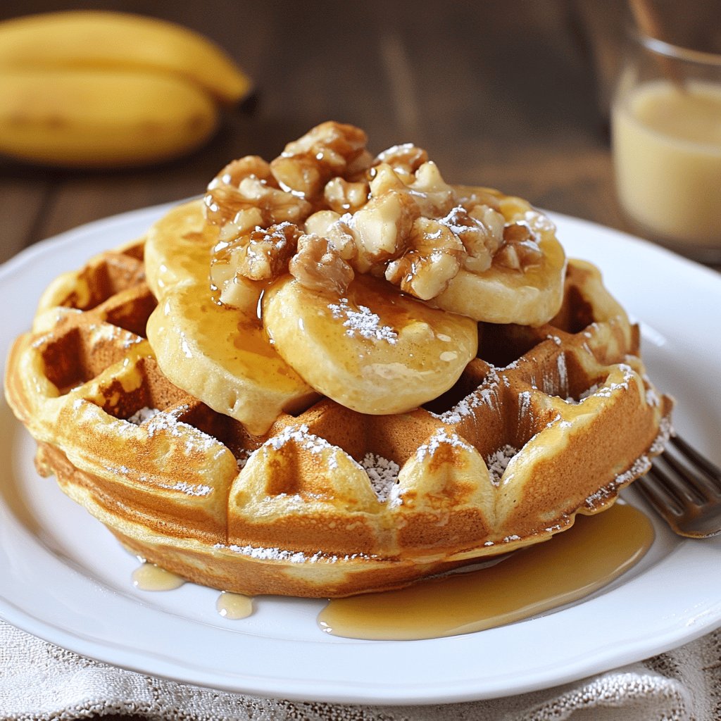 Waffle Simples e Delicioso