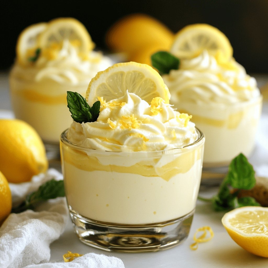 Mousse de Limão Simples