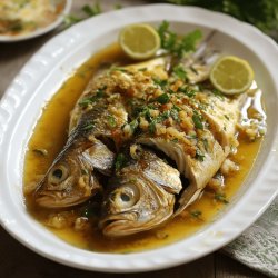Peixe Cozido Delicioso