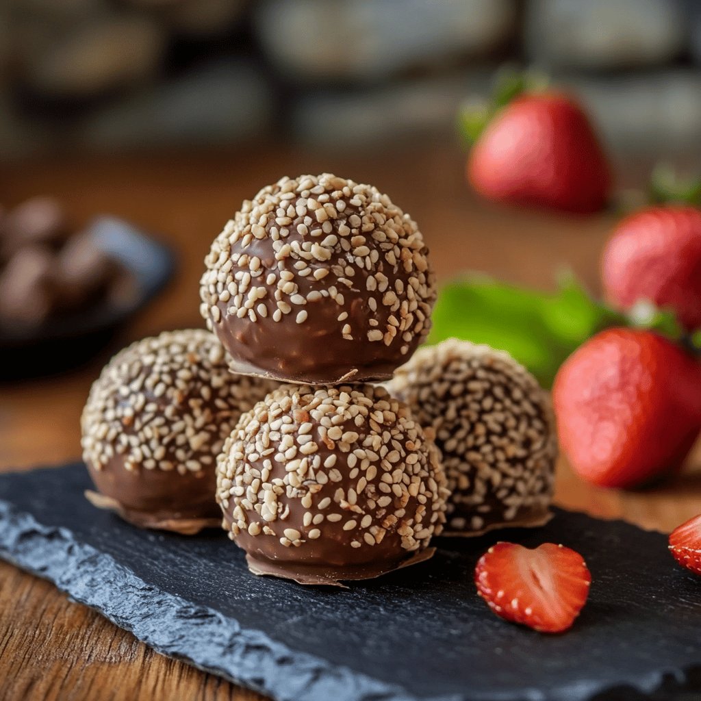 Bombons de Morango e Brigadeiro