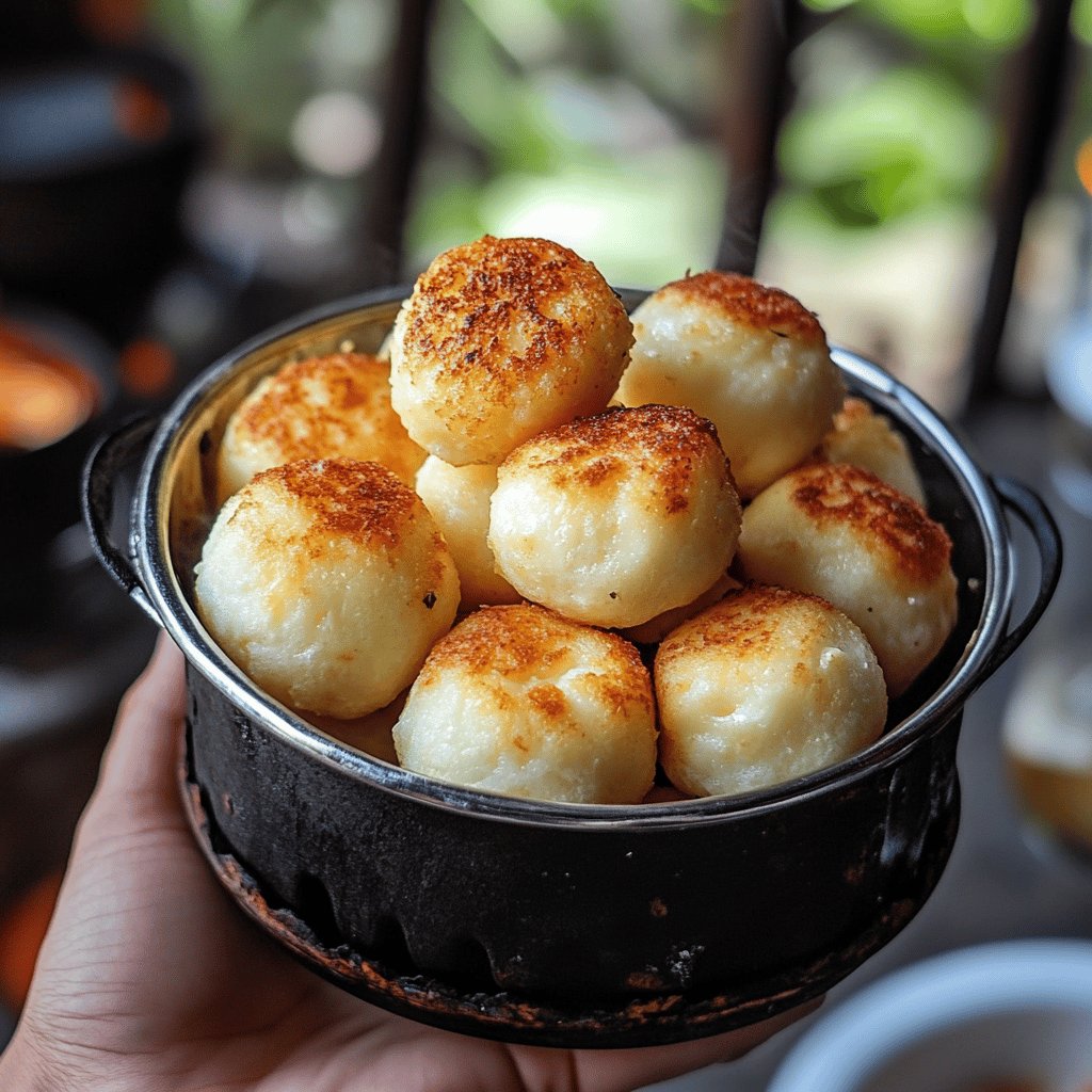 Pão de Queijo na Fritadeira Elétrica