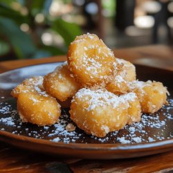 Bolinho de Banana Frito