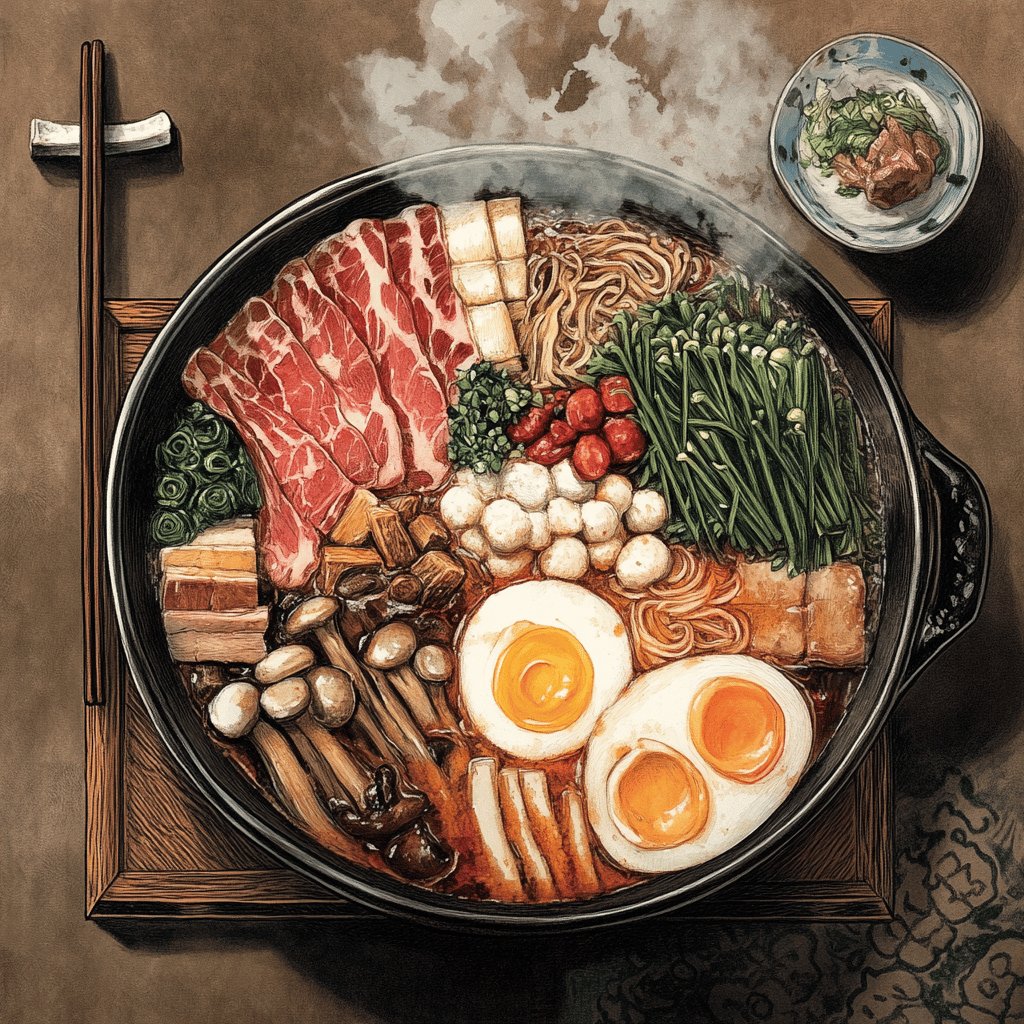 Sukiyaki Japonês Autêntico
