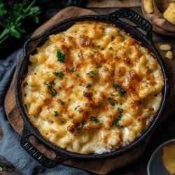 Macarrão com Frango e Molho Cremoso