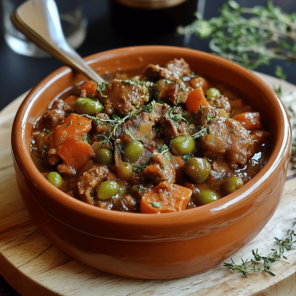 Picadinho de Carne com Legumes