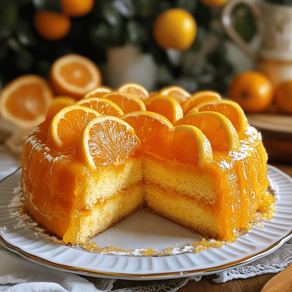 Bolo de Laranja Sem Glúten