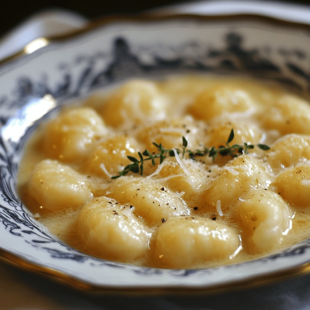 Gnocchi Italiano Tradicional