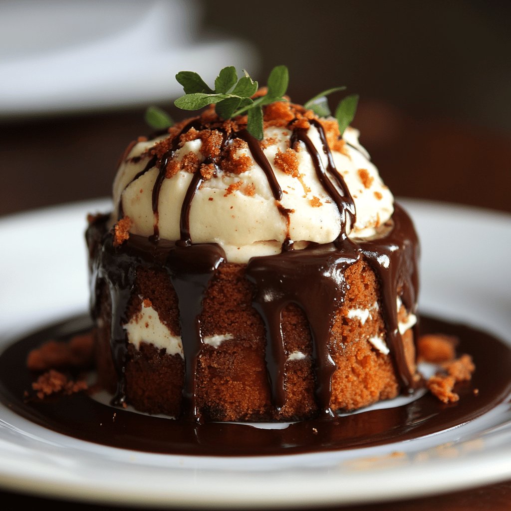 Bolo de Cenoura com Chocolate