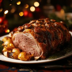 Chester de Natal Assado