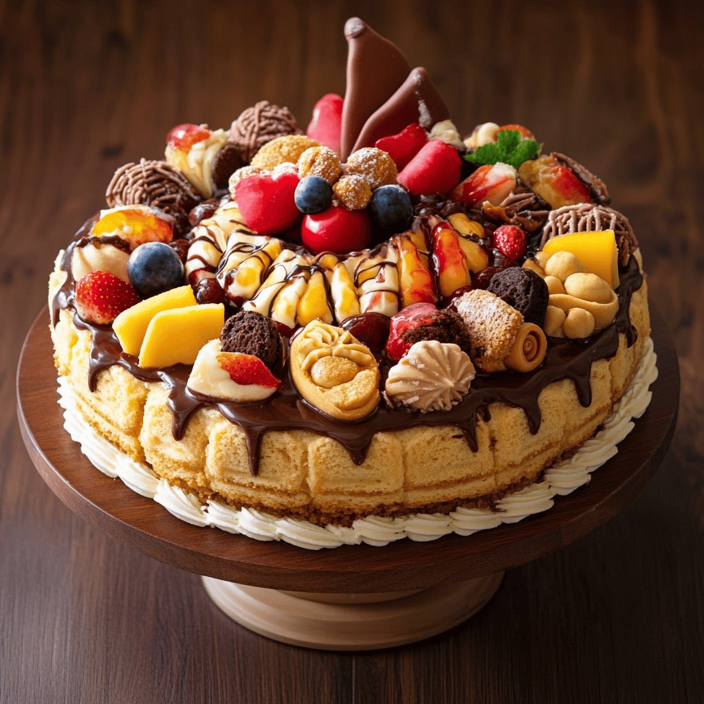 Torta de Bolacha Maizena