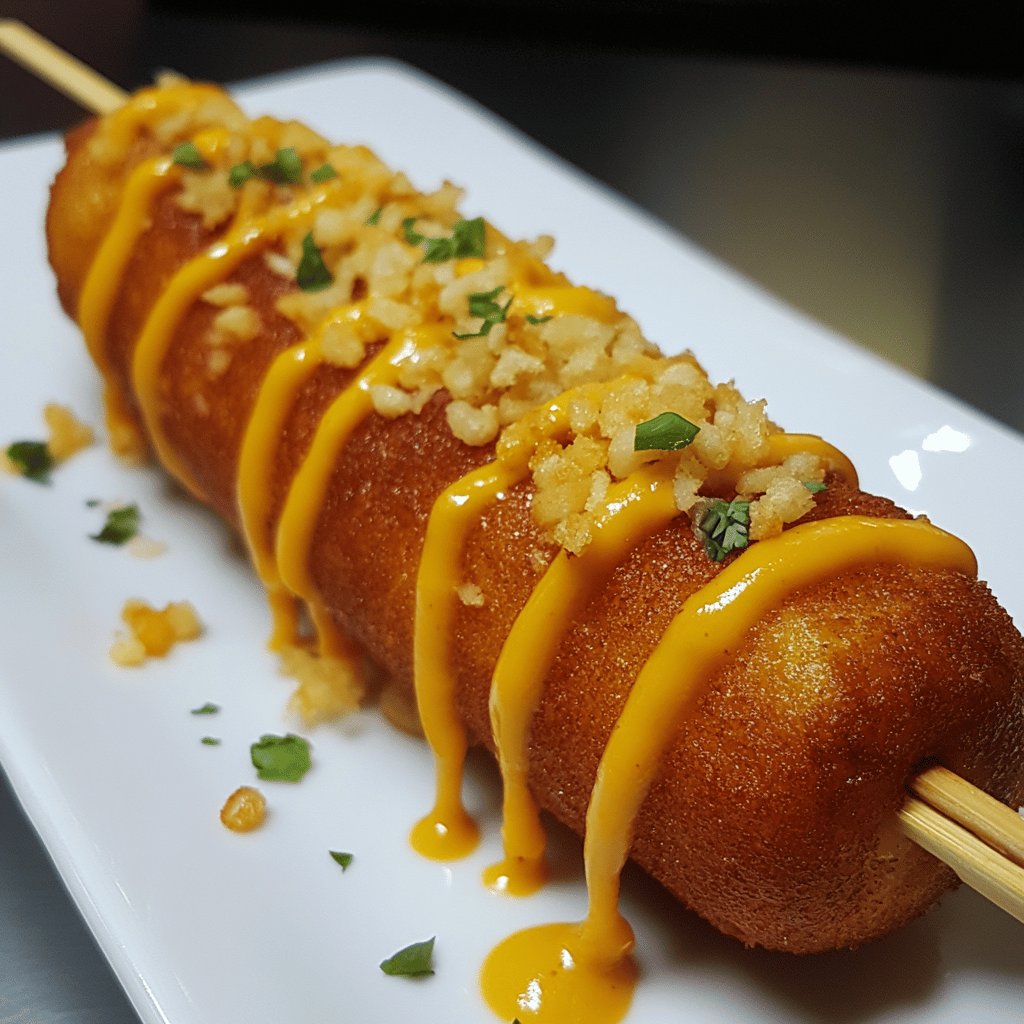 Delicioso Corn Dog Caseiro