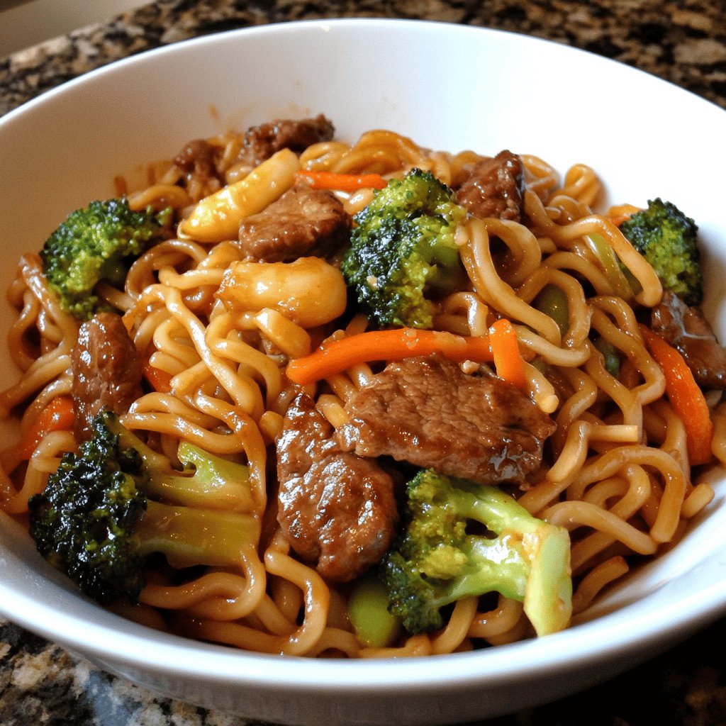 Yakissoba Caseiro Simples