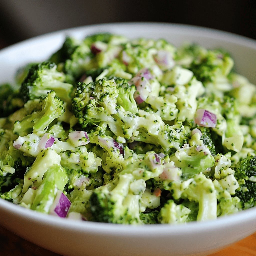 Salada de Brócolis Deliciosa