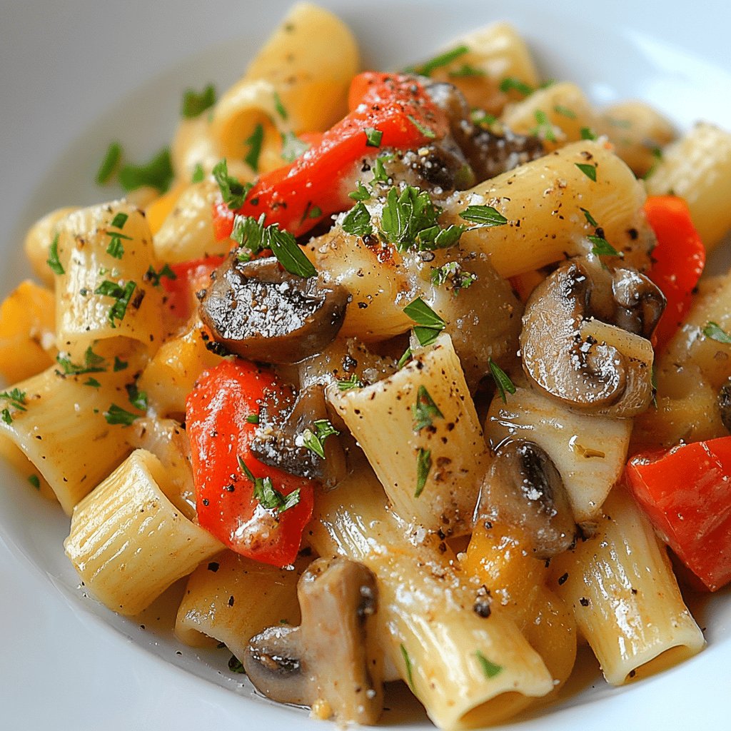 Macarrão com Legumes