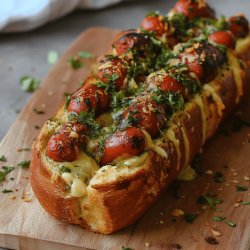 Cachorro-quente de Forno com Pão de Forma