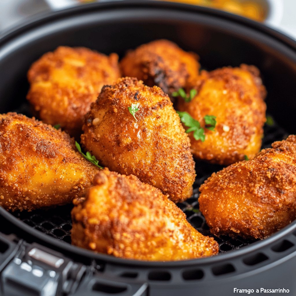 Frango Crocante na Air Fryer
