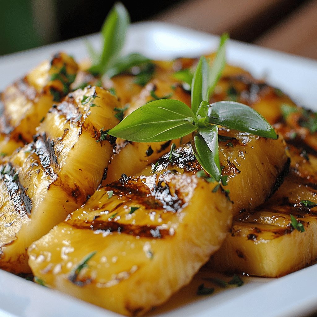 Abacaxi Assado Delicioso