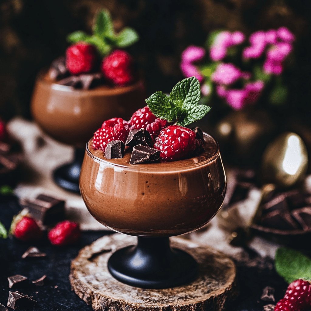 Mousse de Chocolate Fácil