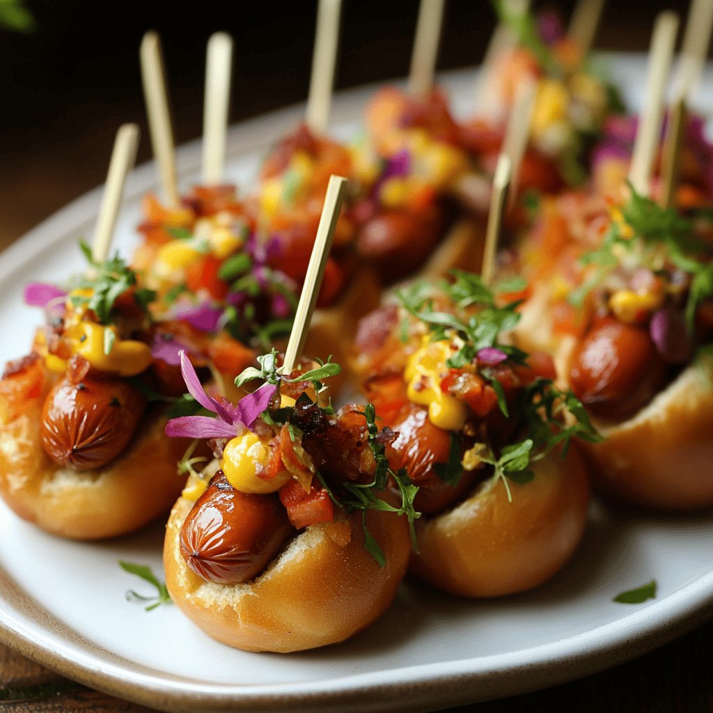 Mini Cachorro-Quente para Festas